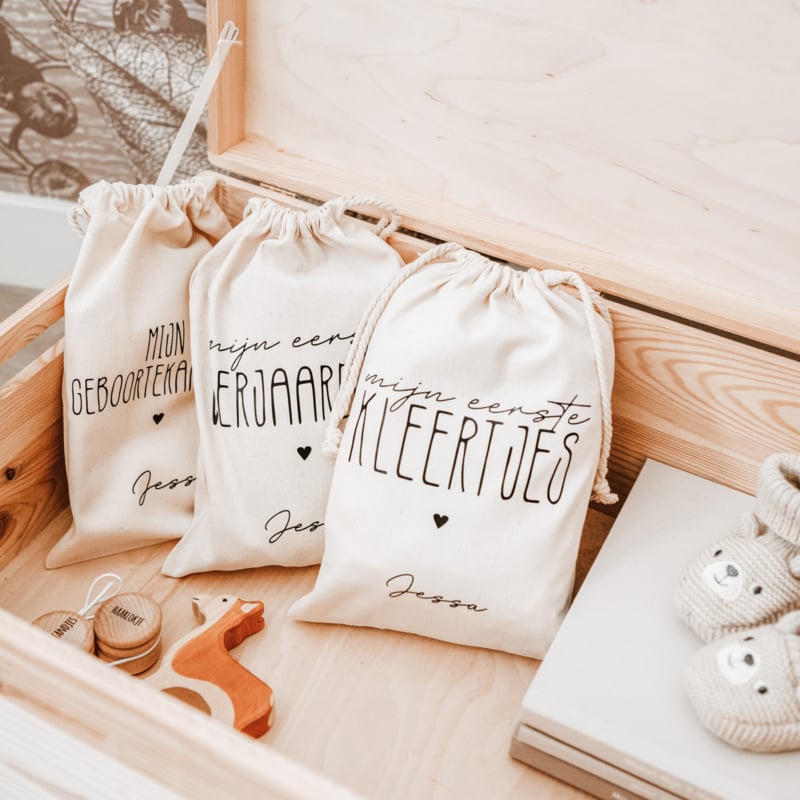 Bewaarzak | Mijn eerste spulletjes