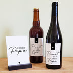 Fles etiket | Proost op Opa