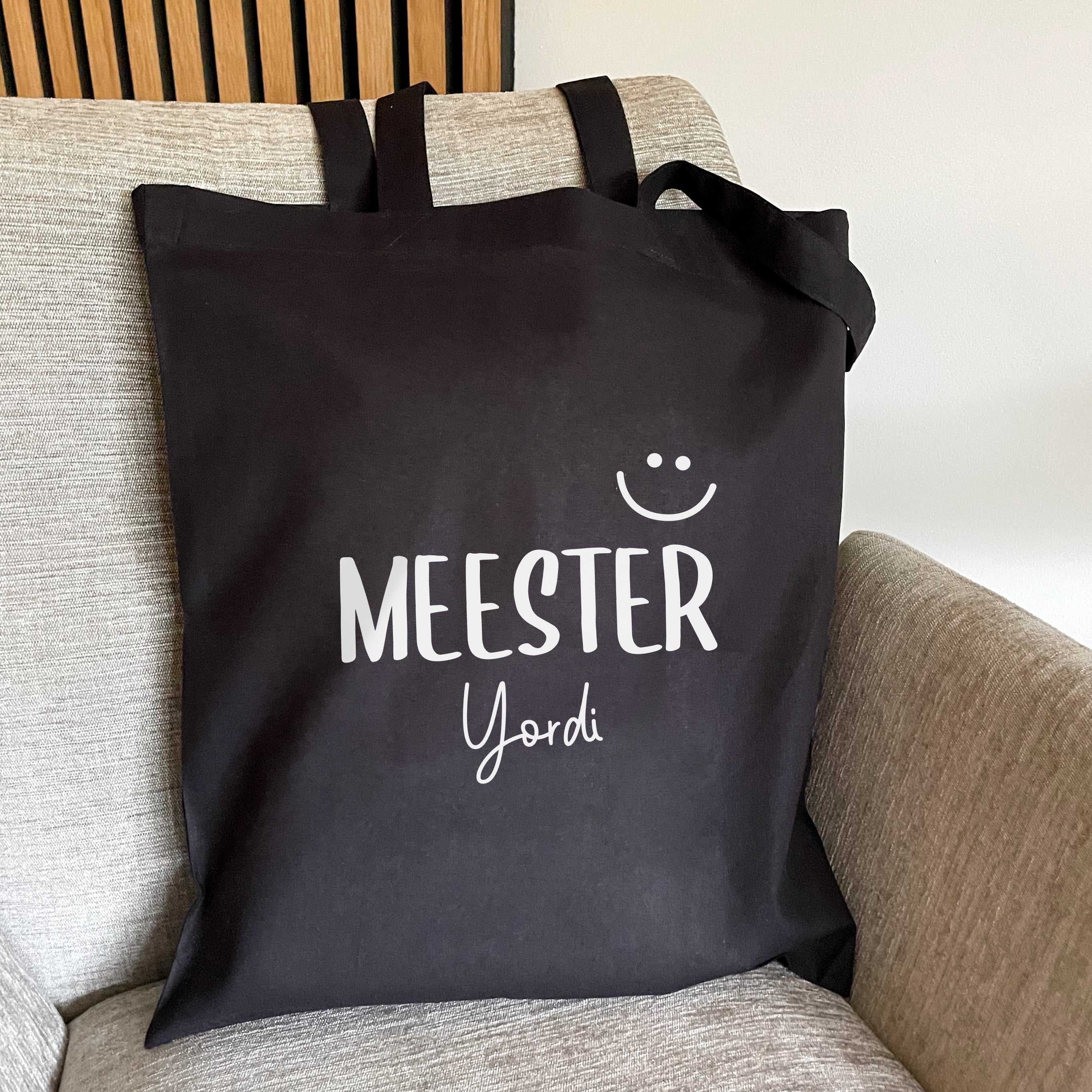 Tas met naam | Meester