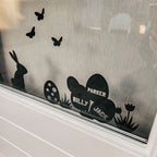 Raamstickers | Paasei met naam