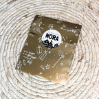 Sinterklaas sticker met naam | Huisjes