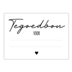 Tegoedbon | 10 stuks