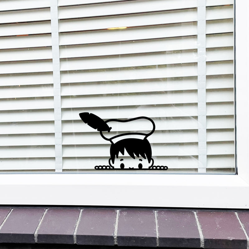 Raamsticker | Gluurpiet