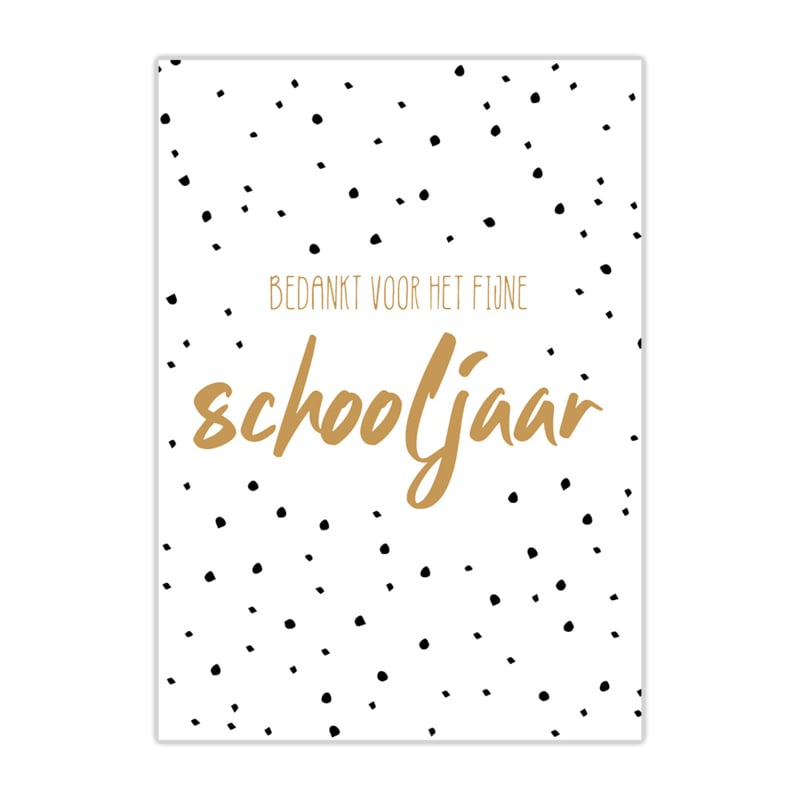 Ansichtkaart | Schooljaar
