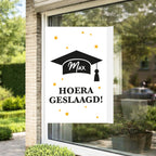 Raambord met naam | Hoera Geslaagd