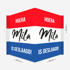 Raambord met naam | Geslaagd NL