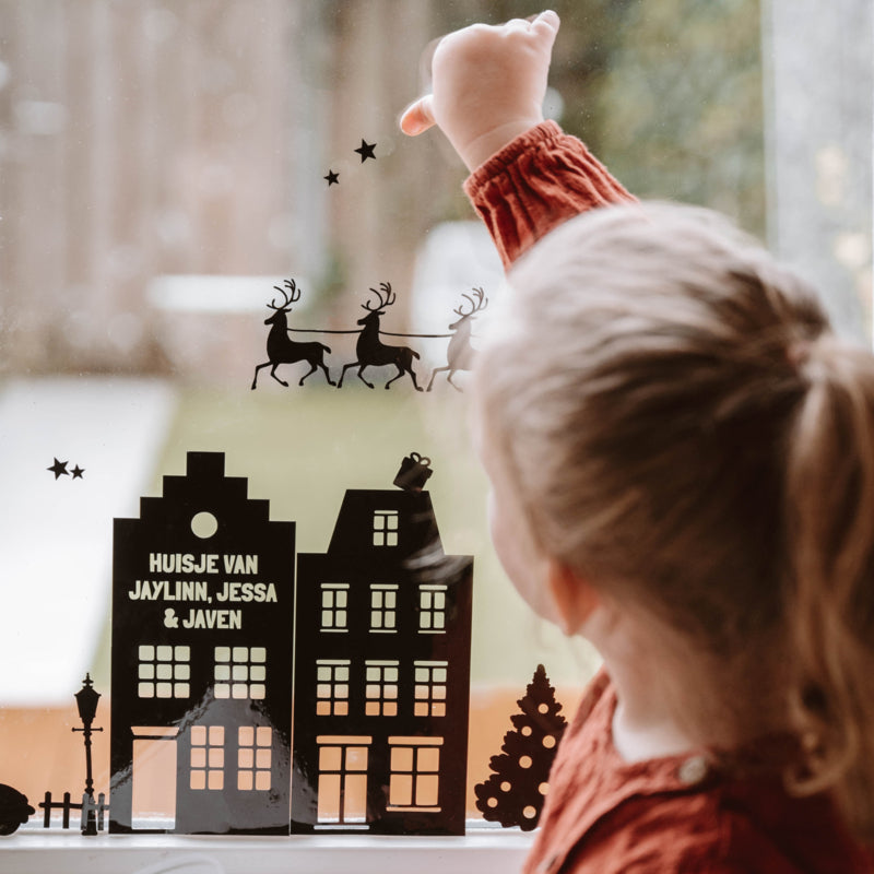 Raamstickers | Kerst elementen