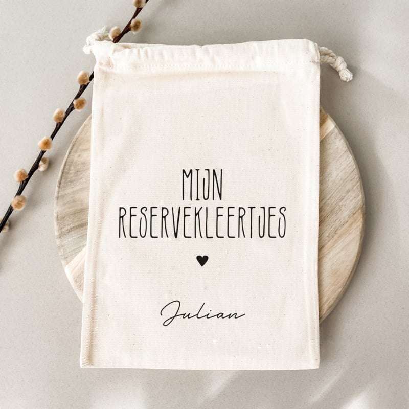 Bewaarzak | Mijn reservekleertjes