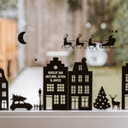 Raamstickers | Kerst elementen