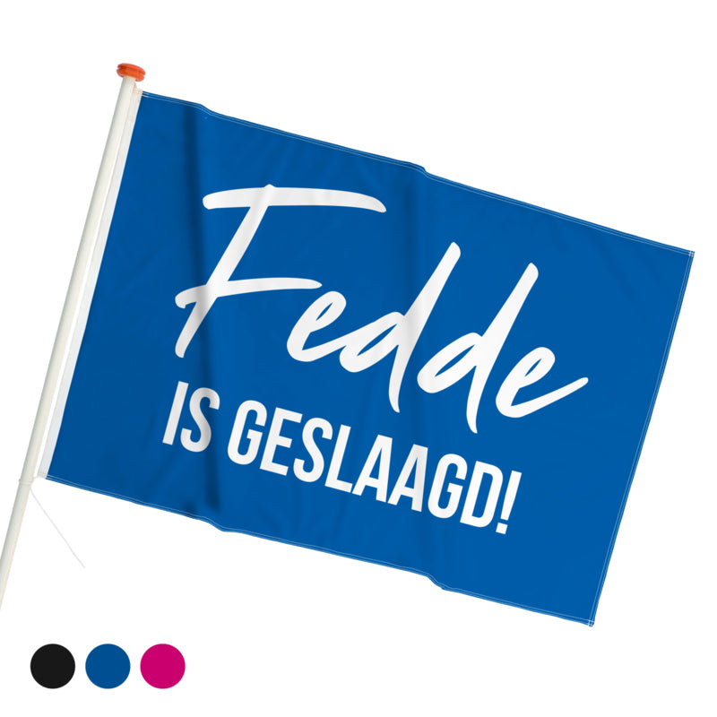 Vlag | Naam is geslaagd
