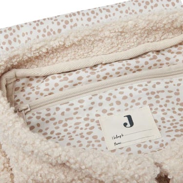 Jollein Rugtasje Boucle | Naturel