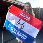 Vlag | Geslaagd met naam