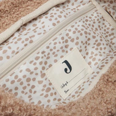 Jollein Rugtasje Boucle | Biscuit