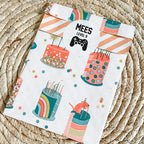 Traktatie sticker met naam | Gamer